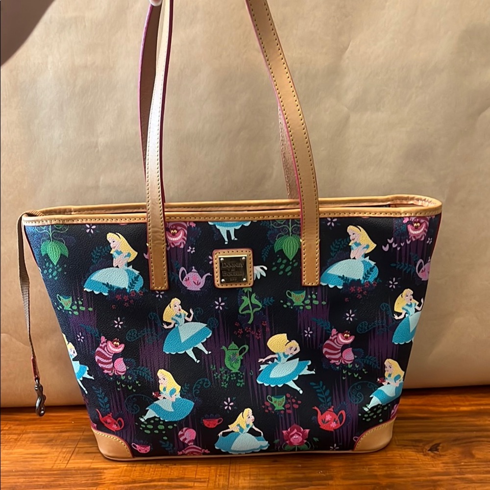 Disney Dooney & Bourke Alice in Wonderland Tote